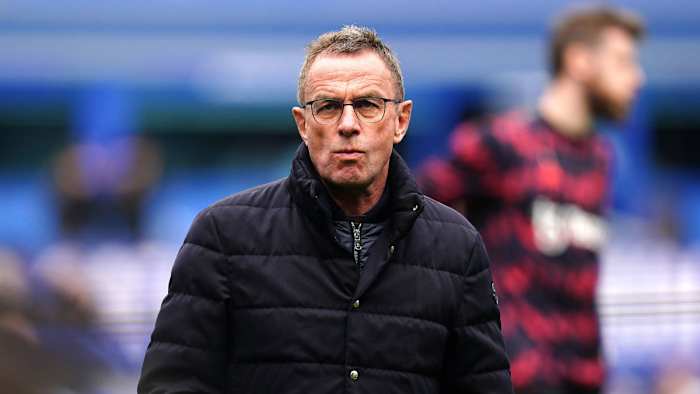 Man United interim coach Ralf Rangnick